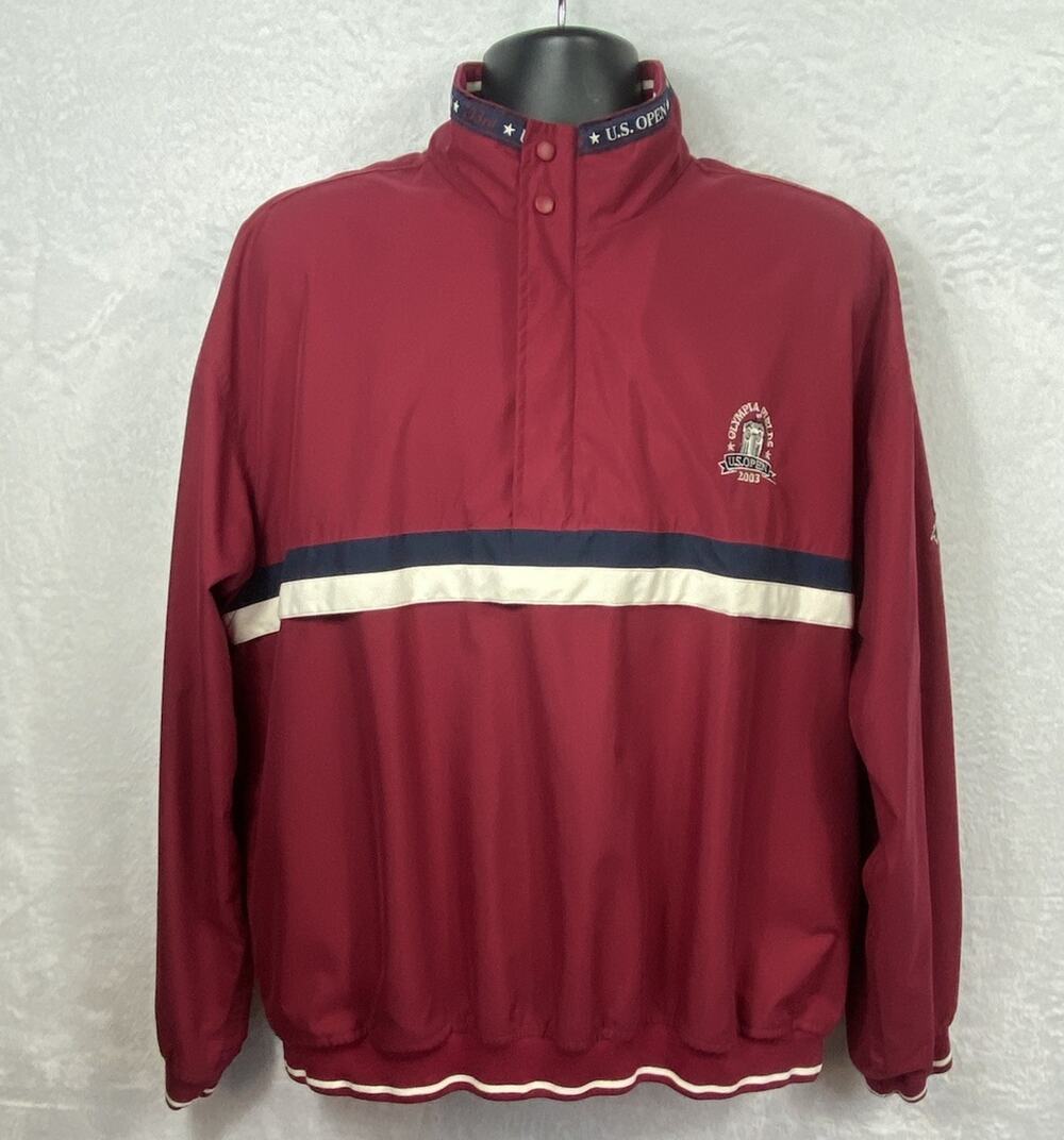 Vintage 2003 U.S. Open Olympia Fields Marshall Jacket Men’s L Jim Furyk Chicago